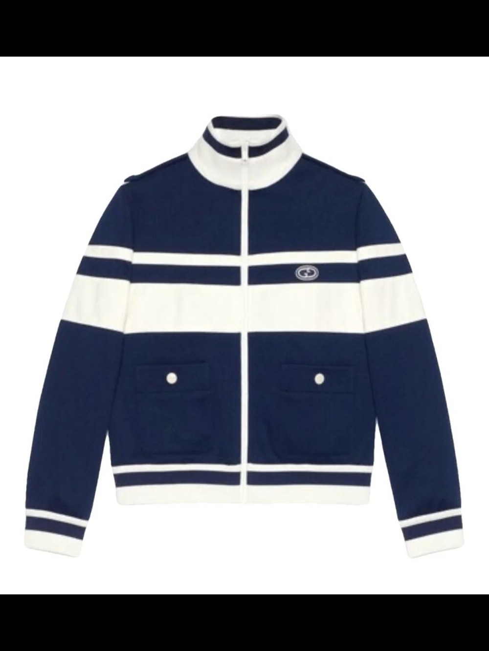Gucci Color Block Track Jacket, L